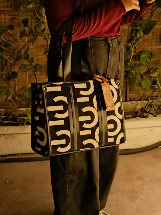 Semi Formal Tote - Power Knit
